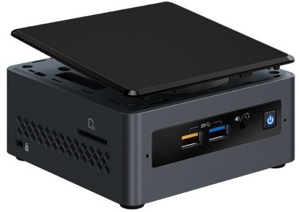 Mini kompjuter Intel NUC Kit 7i5DNKE, Core i5, Intel HD Graphics, i hirtë