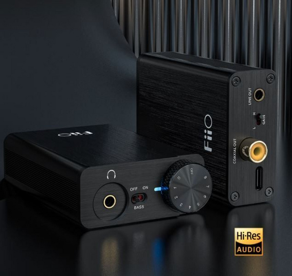 Transistor përforcues i kufjeve FiiO E10K-TC, i zi