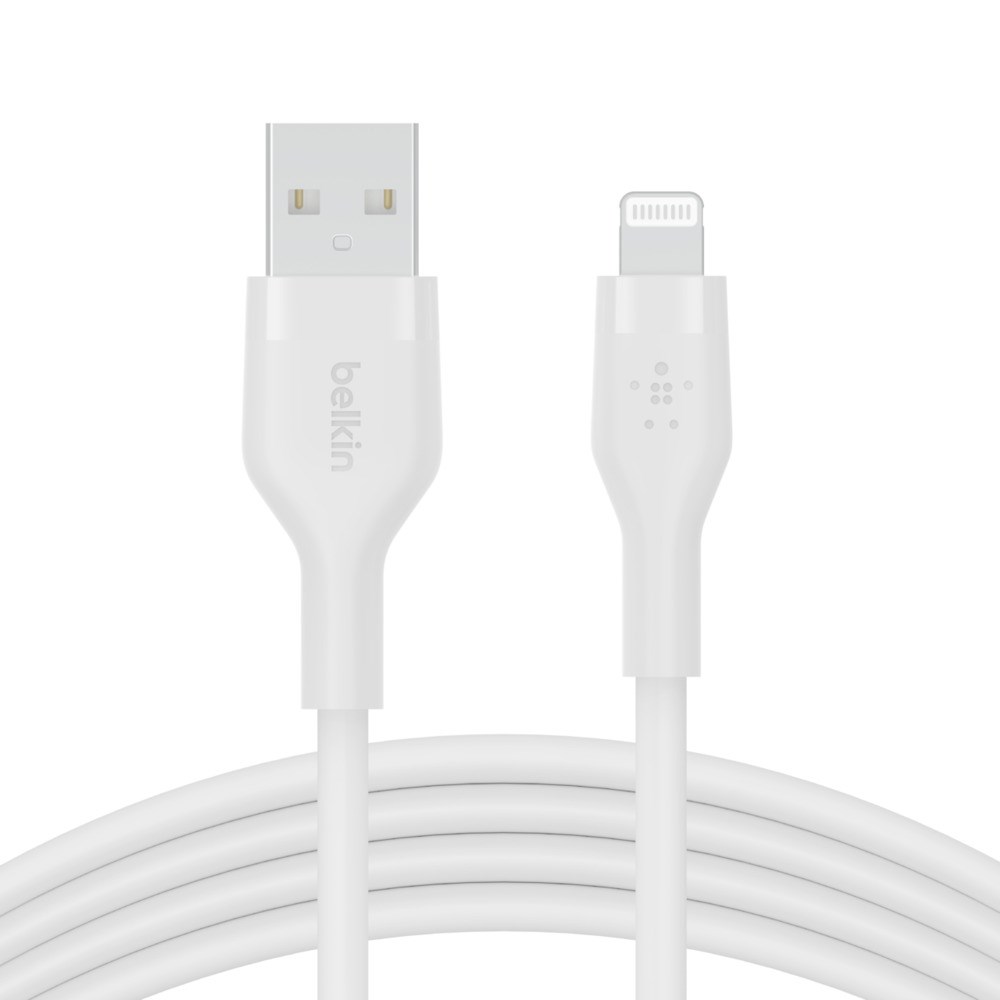 Kabllo Belkin, USB A / USB C / Lightning, 2 m, e bardhë