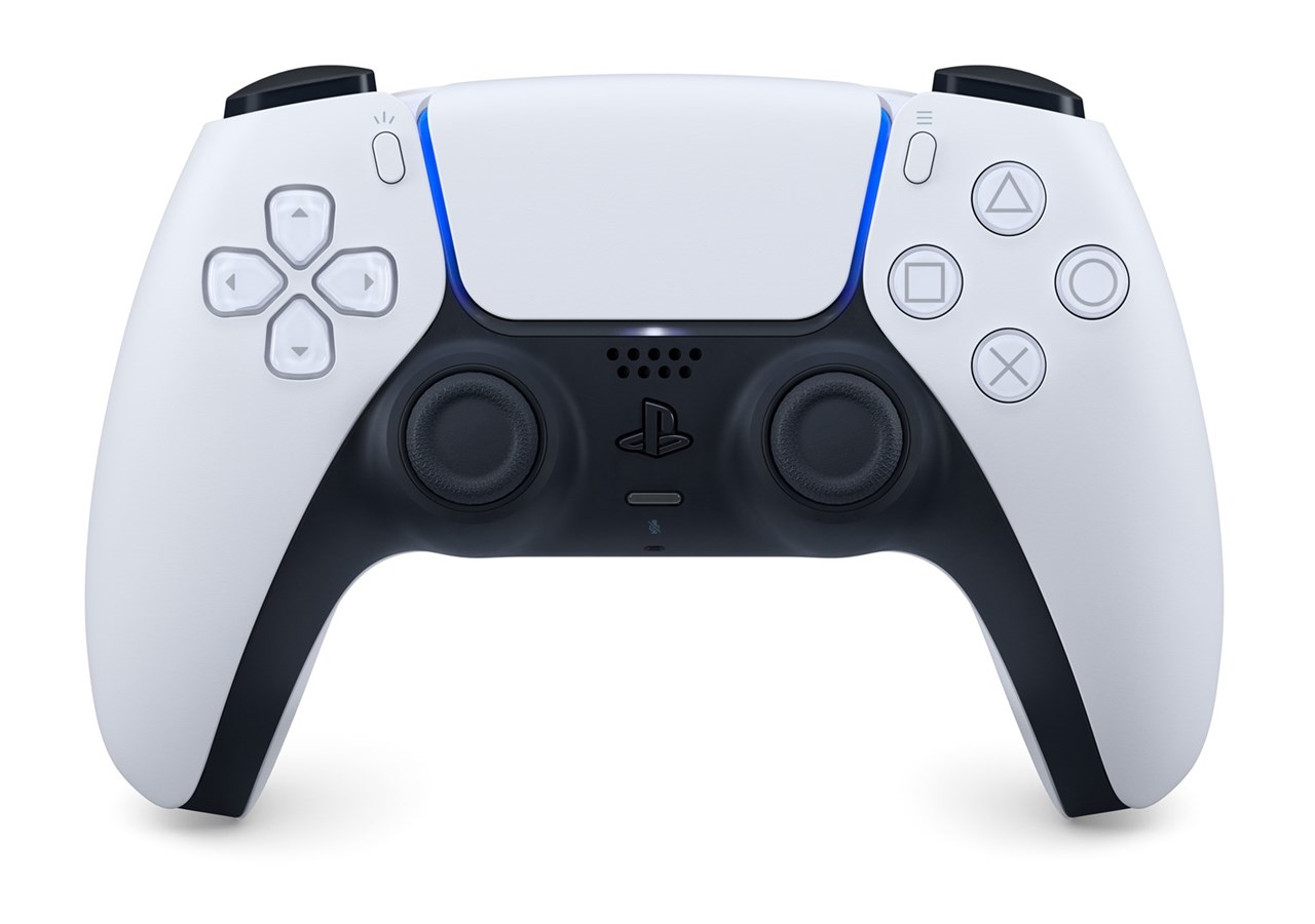 Kontroller Sony PlayStation5 PS5 Dualsense, Wireless, i bardhë/zi