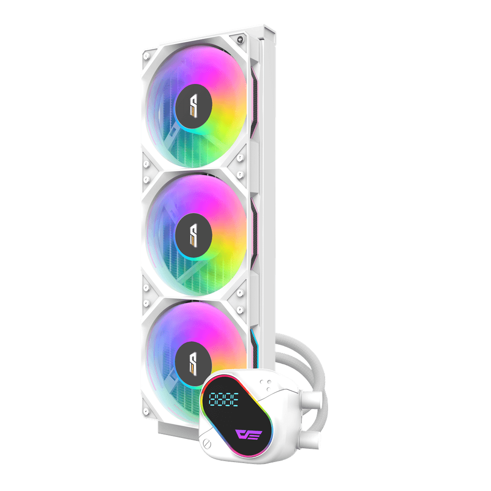 Ftohës Darkflash DO360 AIO Liquid Cooler, 360mm, i bardhë
