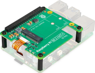 Pllakë zgjeruese Raspberry Pi SC1166 M.2 HAT Plus, PCIe NVMe Gen2 Gen3, për Raspberry Pi 5