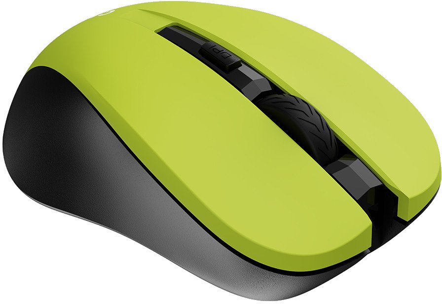 Maus Canyon MW-1, wireless, 1600 dpi, i verdhë