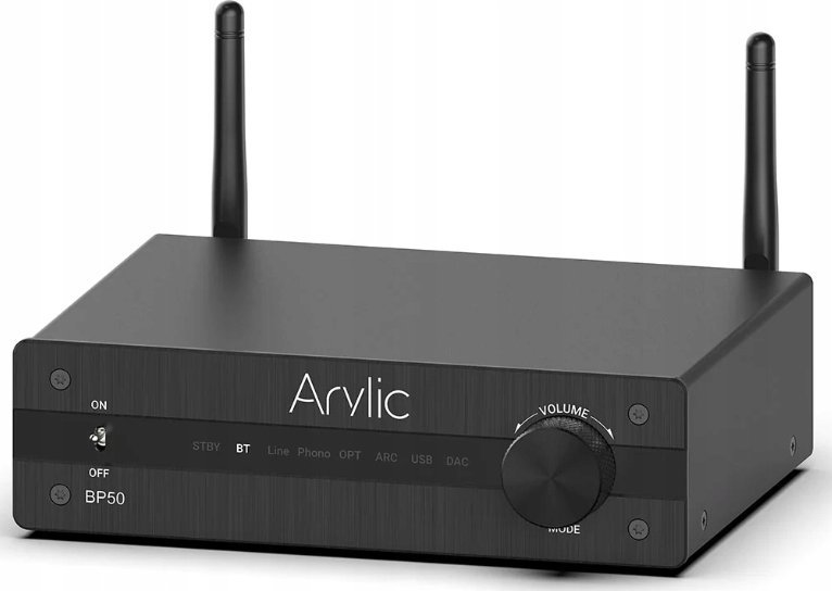 Paraforcilues audio Arylic BP50, DAC i integruar, Bluetooth 5.2, i zi