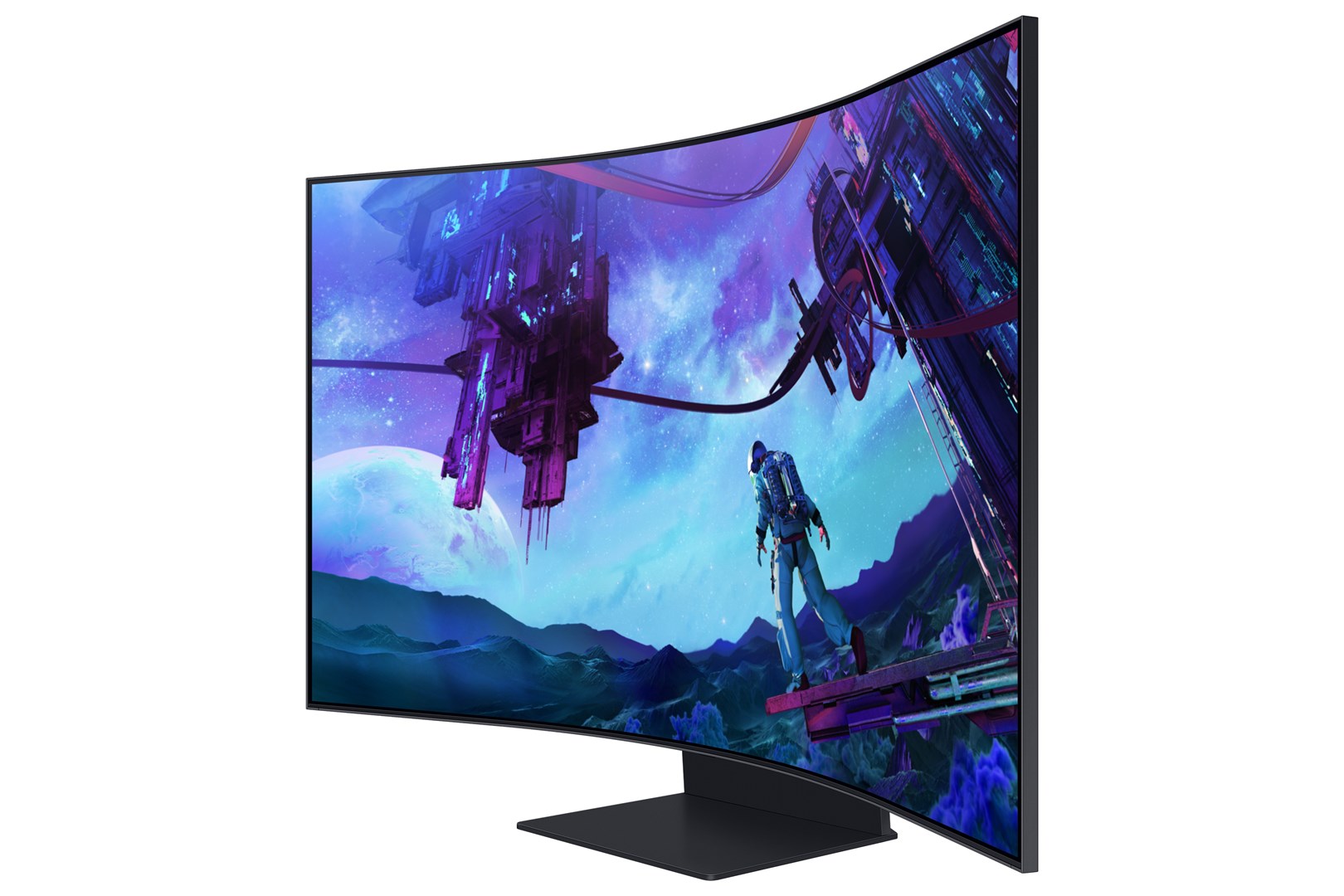 Monitor Samsung Odyssey S55CG970NU, 55", 4K LED, i zi