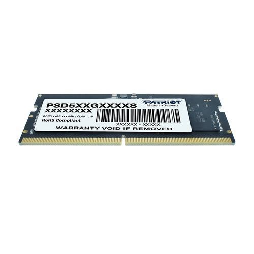 Memorie RAM Patriot Signature, SODIMM, DDR5, 16GB, 5600 MHz, CL46