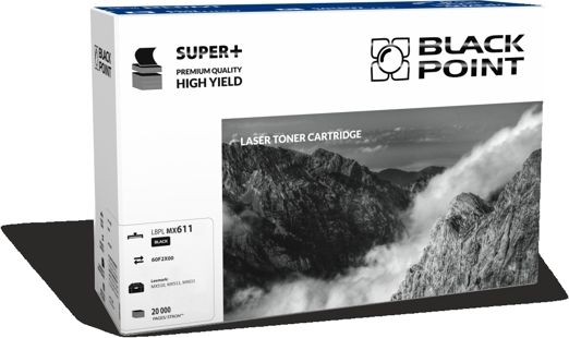 Toner zëvendësues Black Point LBPLMX810X, i zi