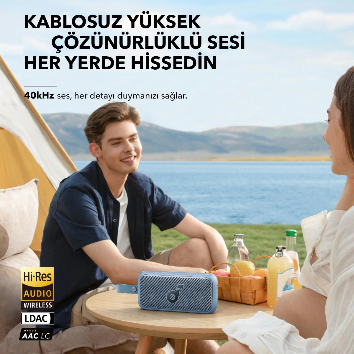 Altoparlant portativ Anker Soundcore Motion 300, 30W, stereo, i zi