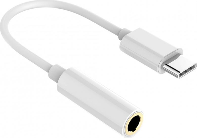 Adapter audio Samsung USB C në 3.5mm, 24bit 192kHz, i bardhë