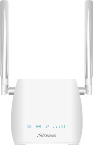 Router 4G STRONG 300M, LTE deri 150 Mbit/s, WiFi 2.4GHz 300 Mbit/s, i bardhë
