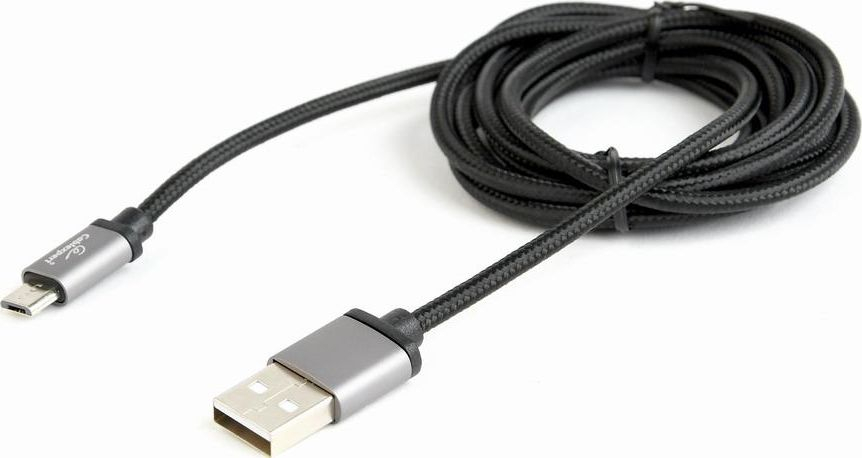Kabllo Gembird CABLEXPERT, USB A (M) / Micro USB 2.0 (M), 1.8m, e zezë