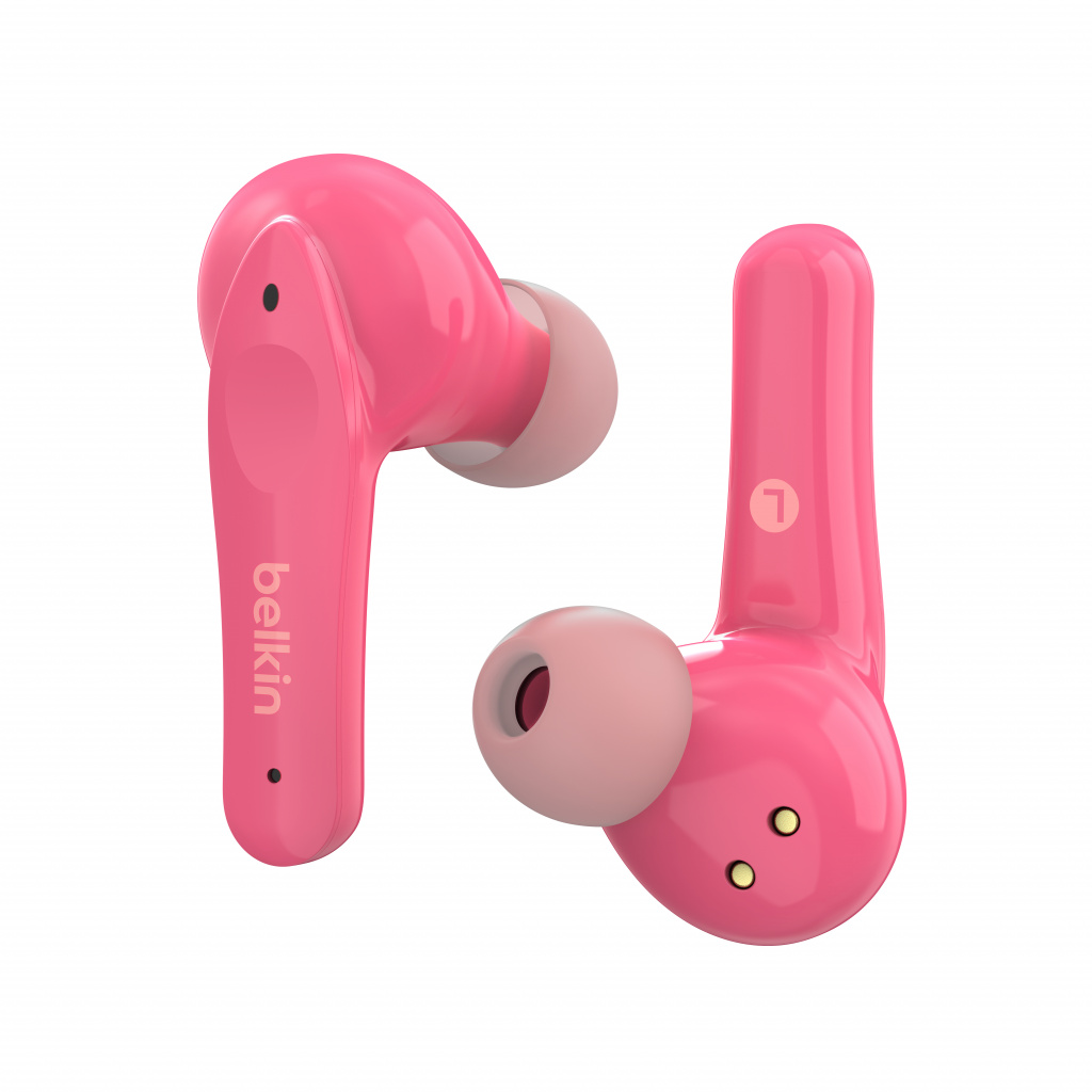 Dëgjuese Belkin Soundform Nano Kids, rozë