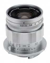 Објектив Voigtlander Apo Lanthar 50mm f/3.5 VM Type II, рачен фокус, сребрен