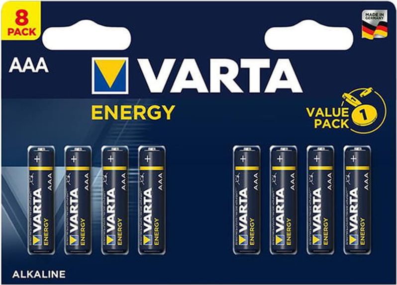 Bateri Varta AAA R03, 1.5V, paketim 8 copë