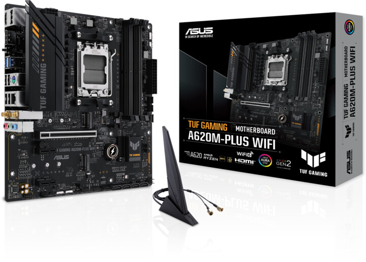 Pllakë amë ASUS TUF GAMING A620M-PLUS WIFI - AMD A620