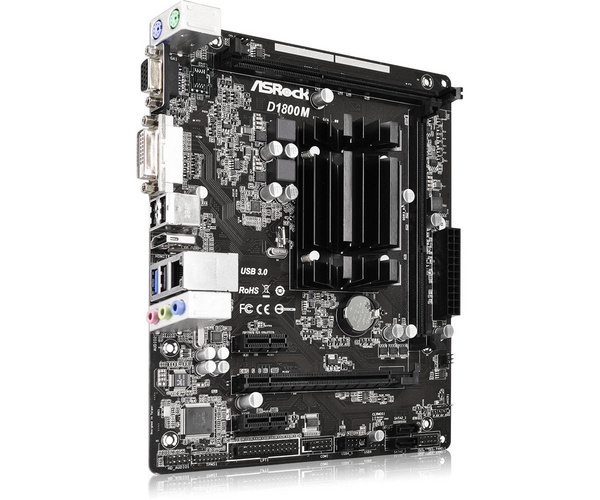 Pllakë amë Asrock D1800M micro ATX