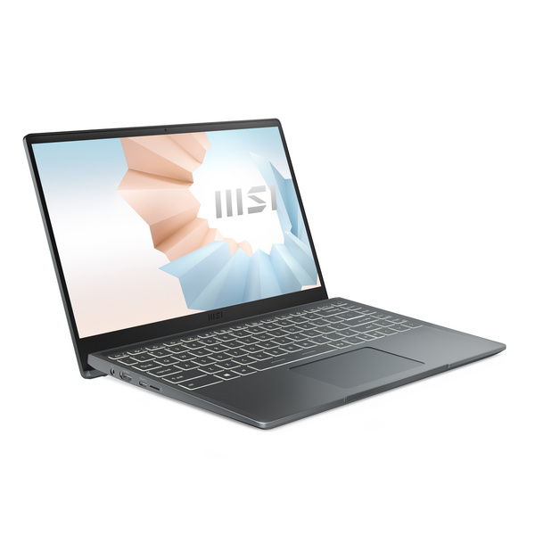 Laptop MSI Modern 14 B11MOU-1005PL, 14", Intel Core i5, 8GB RAM, 512GB SSD, Intel Iris Xe Graphics, gri