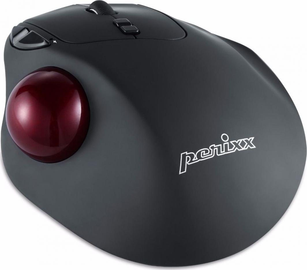 Maus Perixx Perimice-717 D, i zi dhe i kuq (11568)