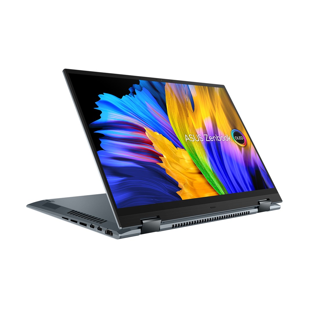 Лаптоп ASUS ZenBook 14, 14", Intel I5-12500H, 16 GB RAM, 512 GB SSD, сив