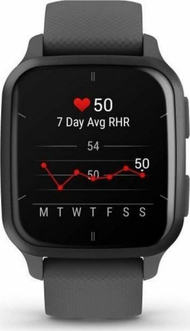 Ora sportive Garmin Venu Sq 2 Shadow, 1.4", GPS, gri