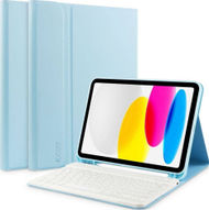 Mbulesë tablet Tech-Protect SC Pen, për iPad 10.9" 2022, me tastierë Bluetooth, blu e hapur