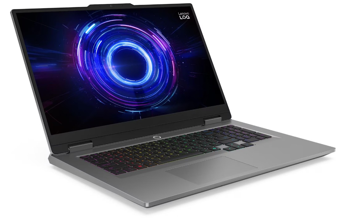 Лаптоп Lenovo LOQ 17IRX10, 17,3", Intel Core i7-13700HX, 16GB RAM, 1TB SSD, NVIDIA GeForce RTX 5060, сив
