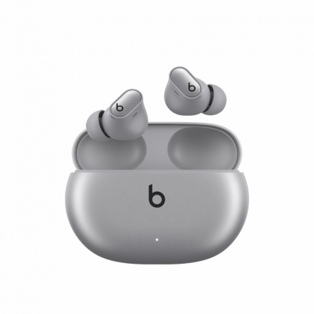Apple Beats Studio Buds+ True Wireless Noise Cancelling Earbuds, Cosmic Silver