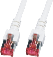 Kabllo rrjeti Mcab 3277, RJ-45, Cat.6, 10m, e bardhë