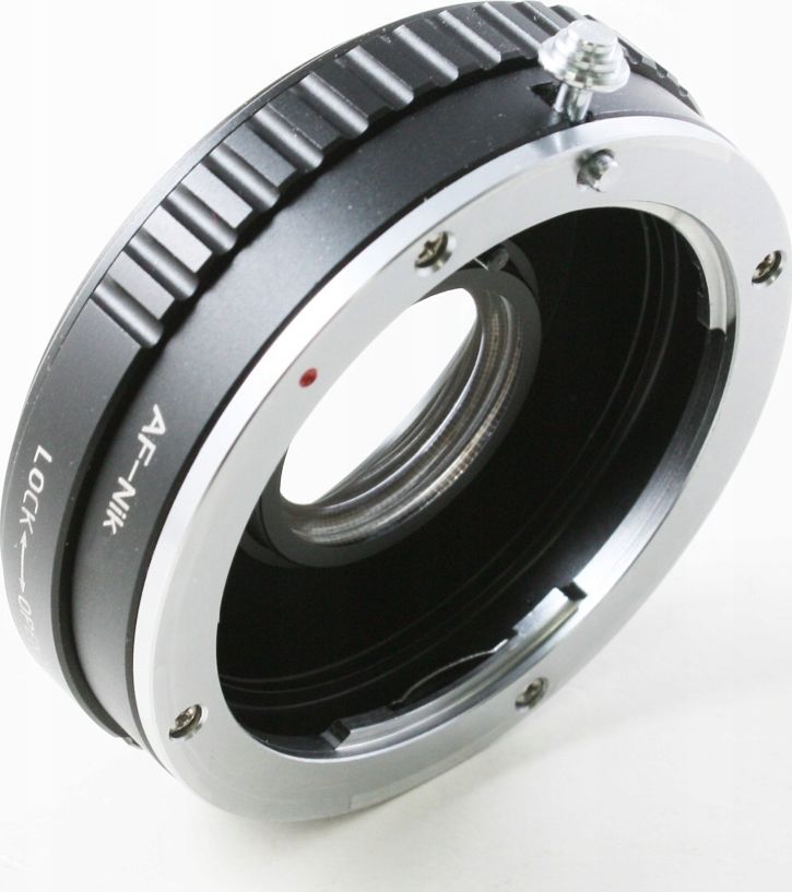 Adapter lente Pixco, për kamera Nikon AF Ai AiS, për lente Sony Minolta A, metalik