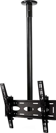 Mbajtës tavani për TV B-Tech BT8424-100/B, 37"-65", 50kg, e zezë