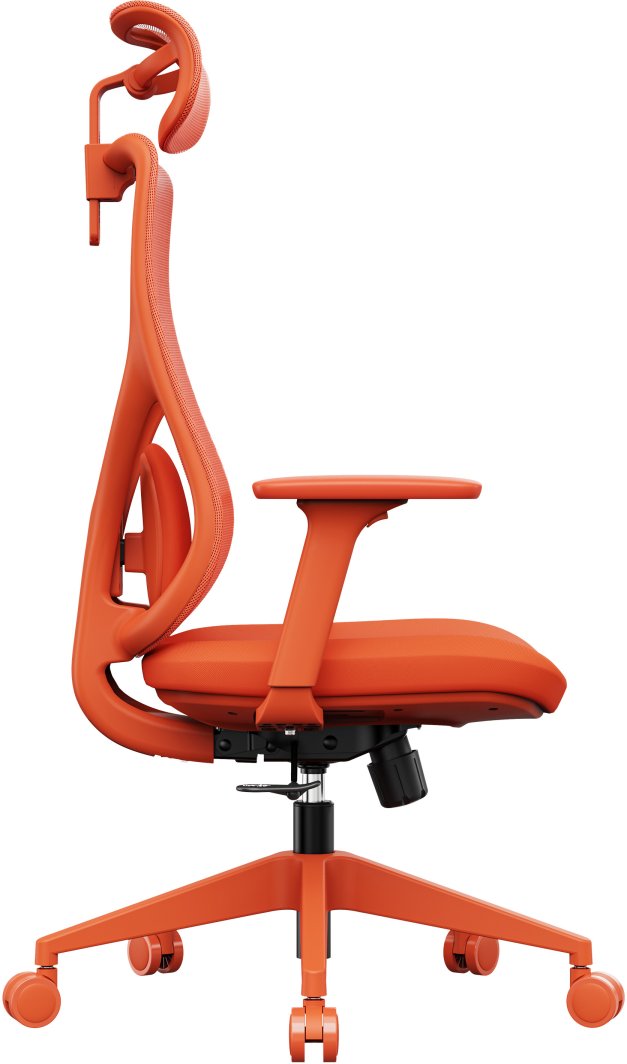 Karrige për zyrë SENSE7 Moyo, e portokallt