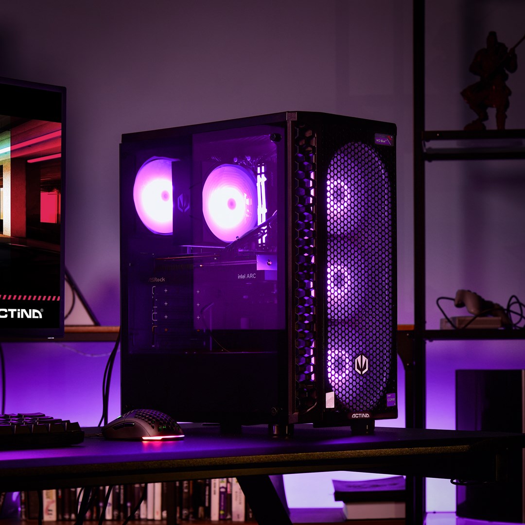 Kompjuter Actina, i5-14400F, 32GB DDR5, 2TB SSD, RTX 4060, i zi