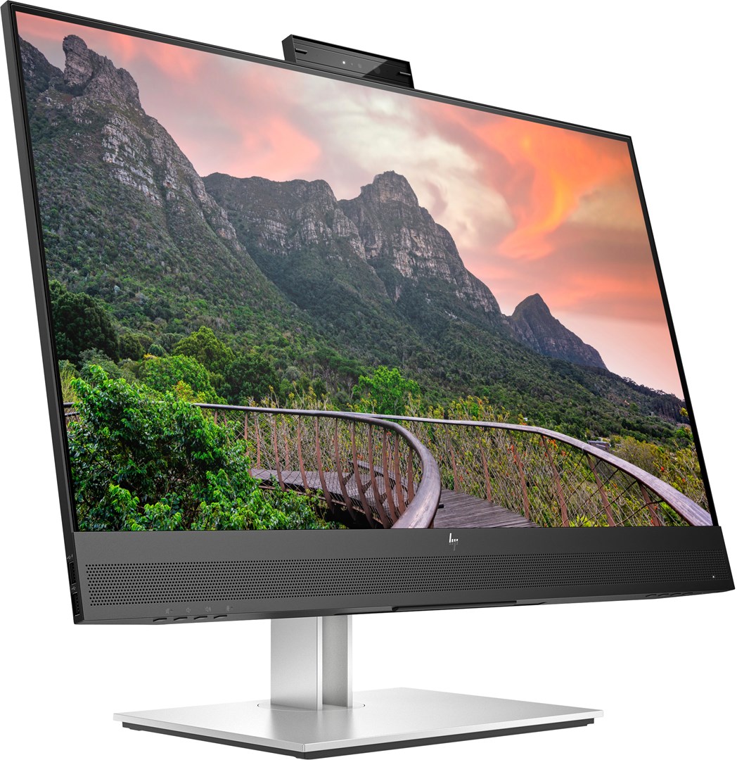 Monitor HP E-Series E27m G4, 27", QHD USB-C, i zi/i argjendtë