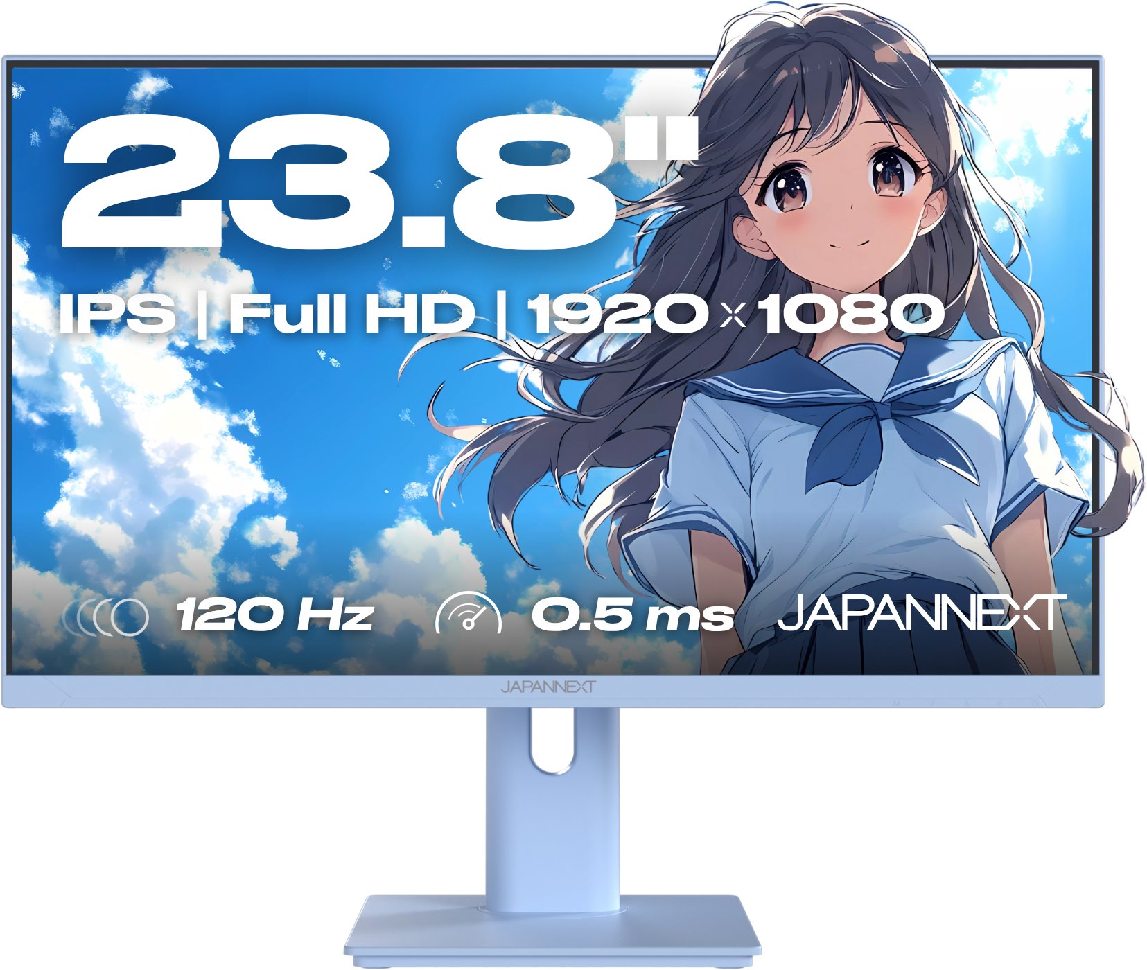 Monitor gaming JapanNext FHD 23.8", 1920x1080, i zi