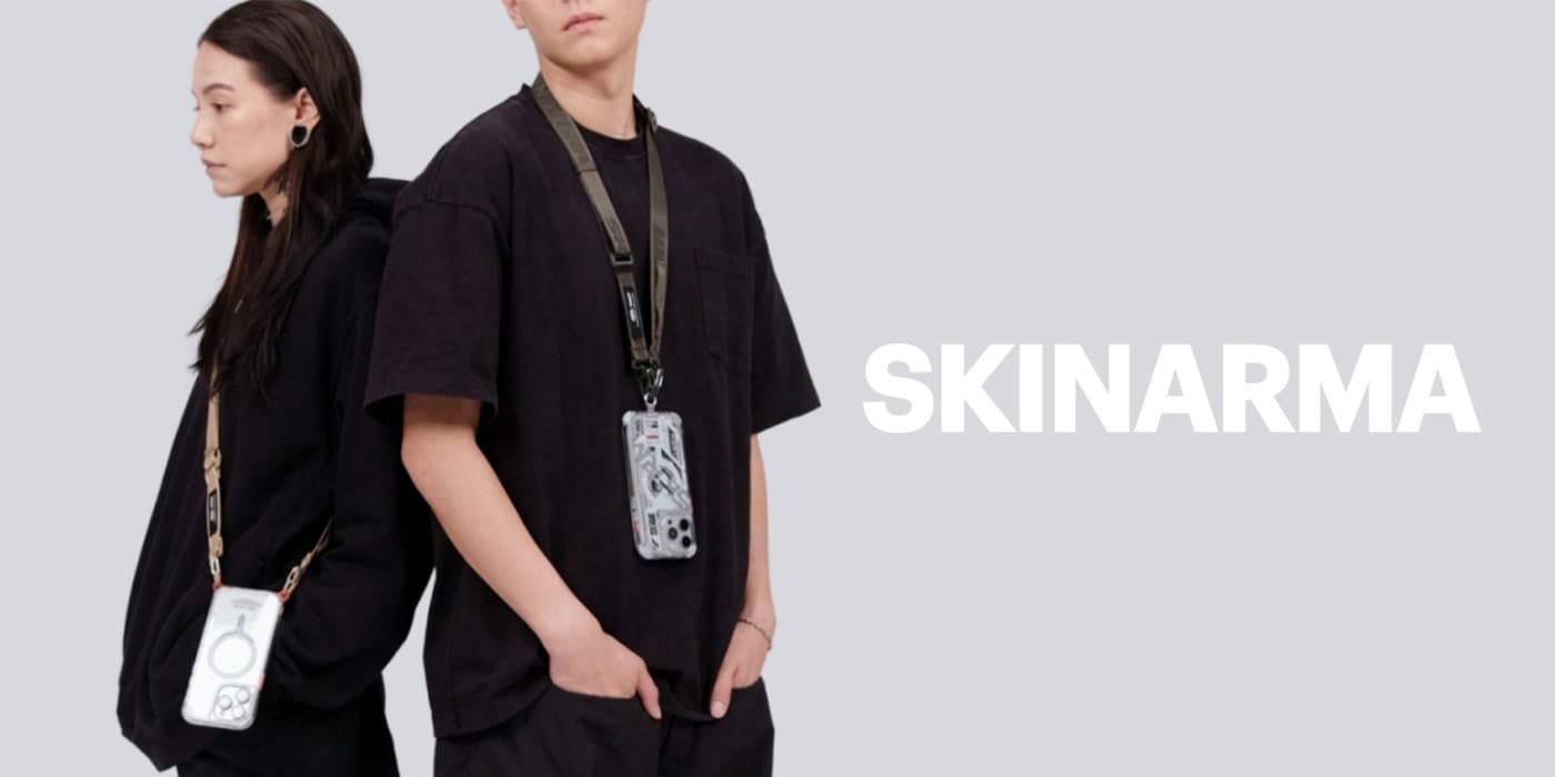 Mbulesë telefoni Skinarma Saido iPhone 16 Pro Max 6.9", magnetike, transparente, ngjyrë champagne