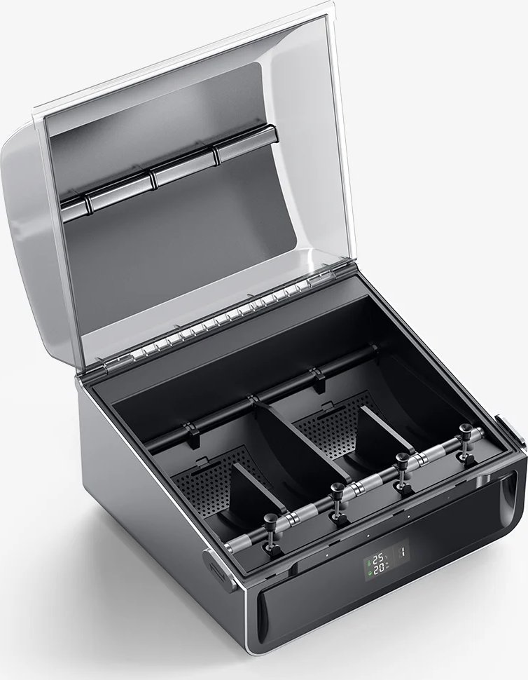 Printer 3D Creality, konstruksion i qëndrueshëm, i përshtatshëm për fillestarë dhe profesionistë, i zi