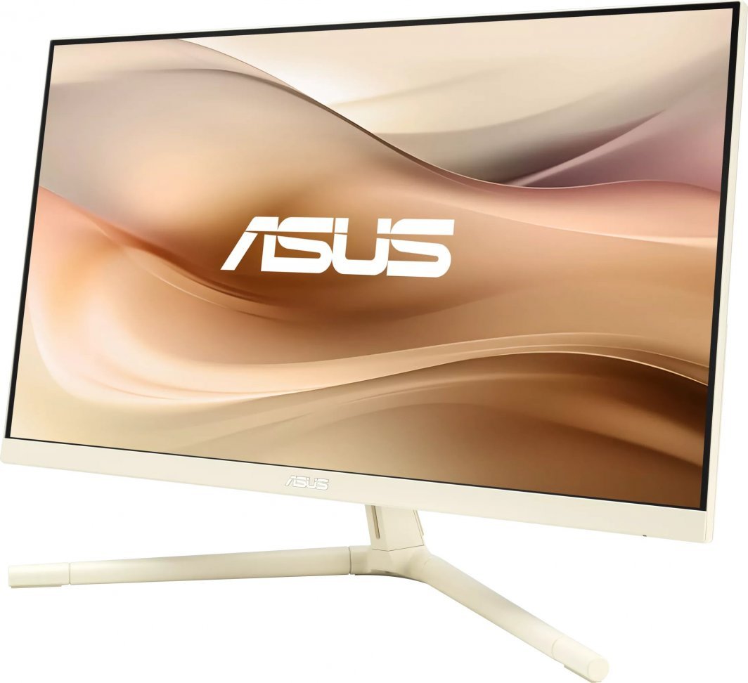 Monitor Asus VU249CFE-M (90LM09JM-B01K70), 23.8", FHD, bezhë