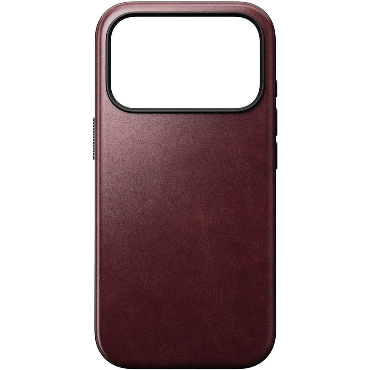 Mbrojtëse telefoni Nomad Modern Leather, për iPhone 17 Pro, lëkurë Horween, kafe