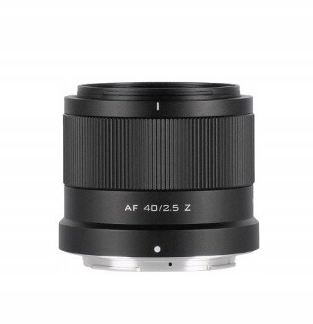 Objektiv Viltrox 40mm F2.5, Full Frame, Auto Focus, për Nikon Z, i zi