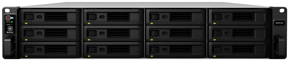 Synology RackStation RS3618xs NAS Сервер, 12 Места, 2U Rack-Mountable