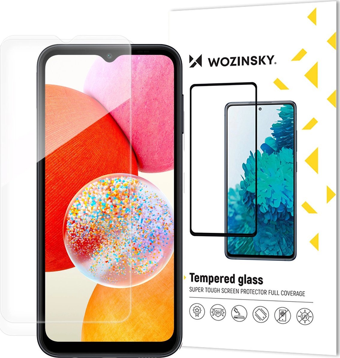 Xham mbrojtës Wozinsky për Samsung Galaxy A15 A15 5G, tempered glass, transparnet