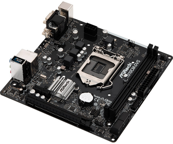 Pllakë amë Asrock H310CM-DVS Intel H310 LGA 1151 (Socket H4) micro ATX