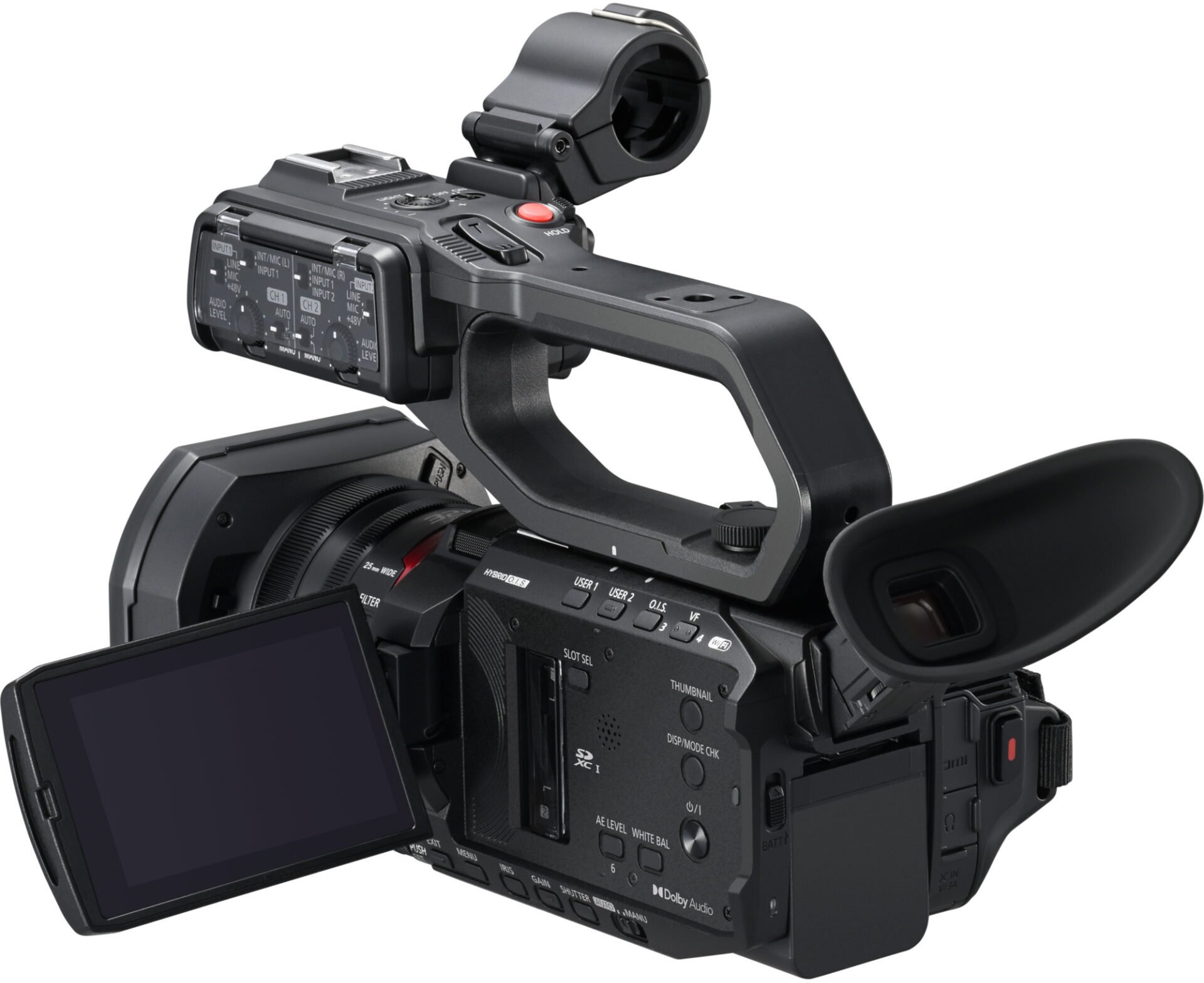 Рачна камера Panasonic AG-CX18, 8.29MP MOS, Full HD, црна