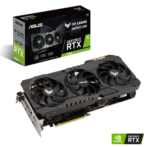 Kartelë grafike ASUS TUF Gaming TUF-RTX3080-O10G-V2-GAMING NVIDIA GeForce RTX 3080 10 GB GDDR6X