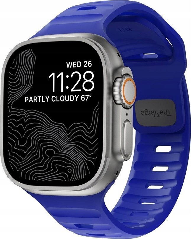 Rrip sportiv Nomad Sport Strap M/L the Verge, për Apple Watch 49/45/44/42mm, i zi