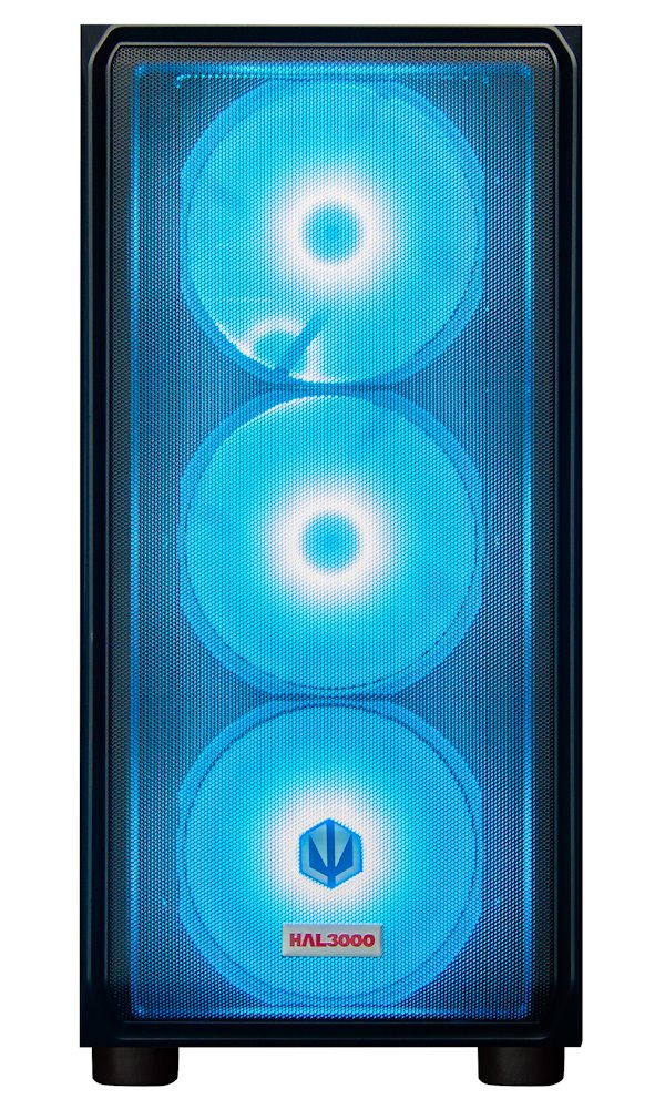 Kompjuter HAL3000 Alfa Gamer Ti Super, Ryzen 7 9700X, RTX 4070 Ti Super, 32GB RAM, 2TB SSD, i zi