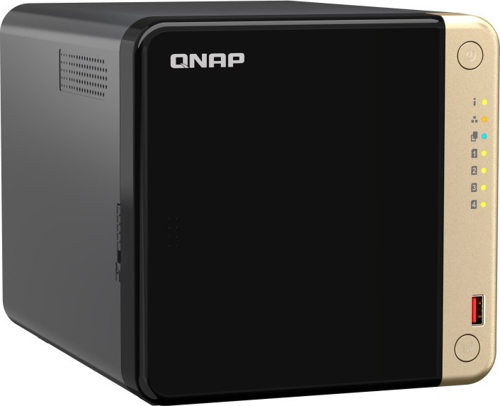 Server NAS QNAP TS-464-8G, 4 slote, 2.5GbE, i zi