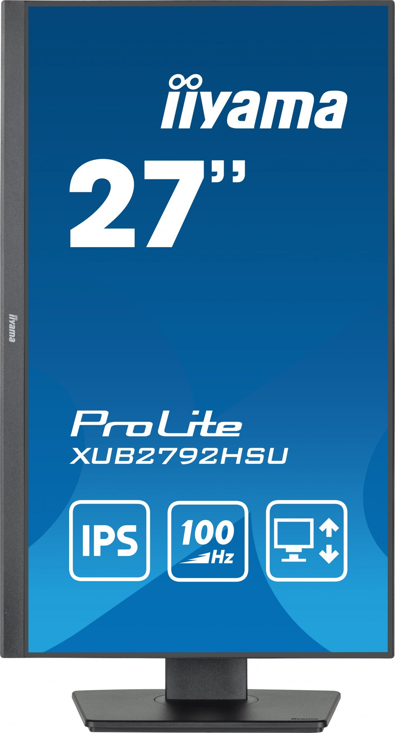 Монитор iiyama ProLite XUB2792HSU-B6, 27\", 100Hz, Full HD, црн