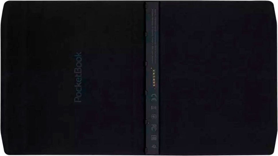 Заштитна навлака PocketBook Charge Case Era, платнена, со полнење, црна