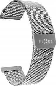 Rrip metalik FIXED Mesh Strap 20mm, i argjendtë